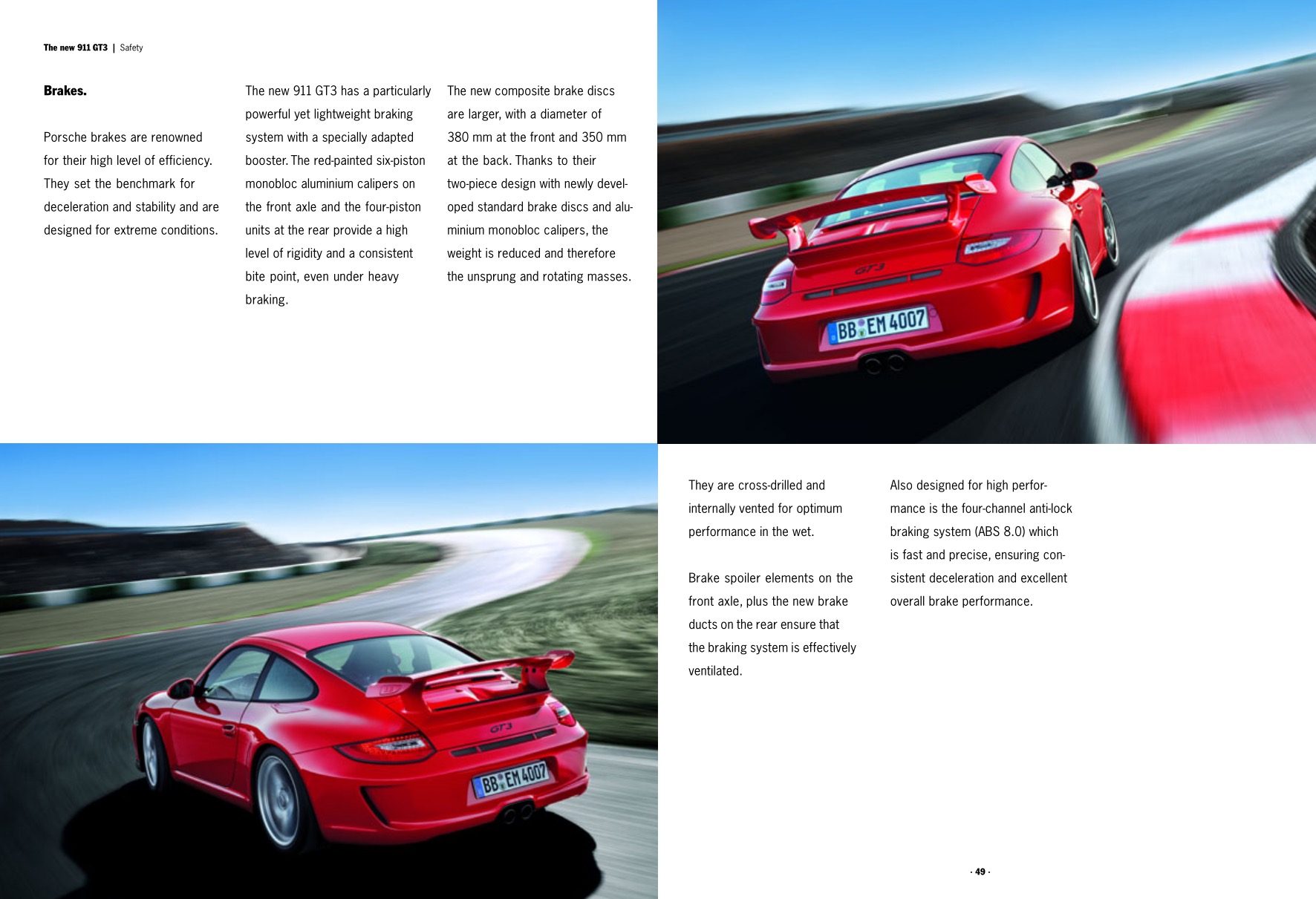 2009 Porsche 911 GT3 Brochure Page 24